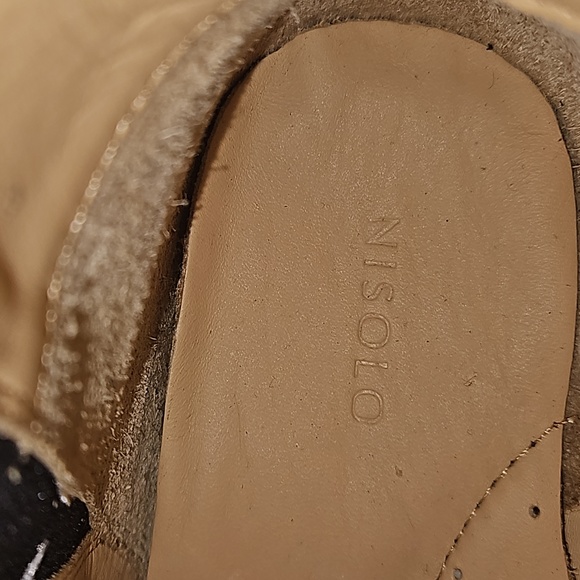 Nisolo Black Leather Eva Everyday Chelsea Boot Size 7.5 ankle booties - Picture 11 of 13